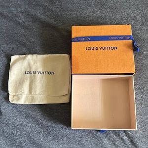 Louis Vuitton Box and Dustbag for Wallet